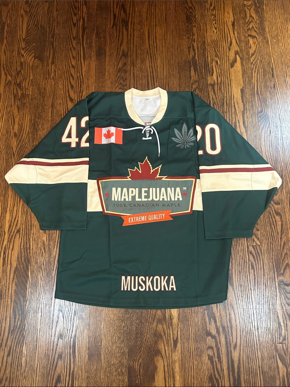 Maplejuana Hockey Jersey
